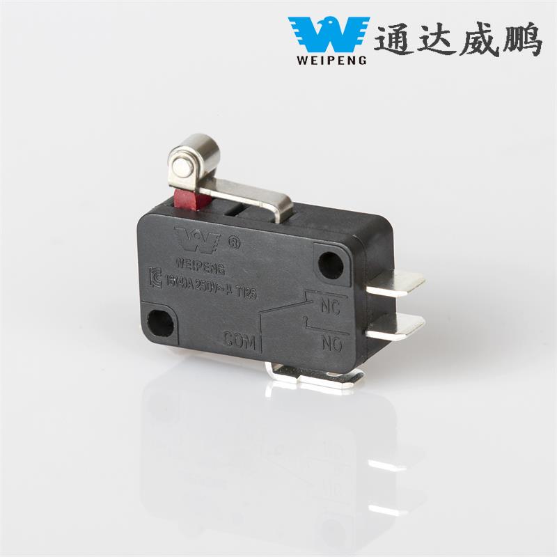 16A 3-Pin Selv-Nulstil Sølv Kontakt Industriudstyr Micro Switch