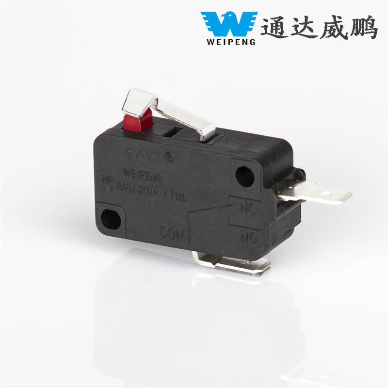 16A bueformet håndtag High Current Reset Micro Switch