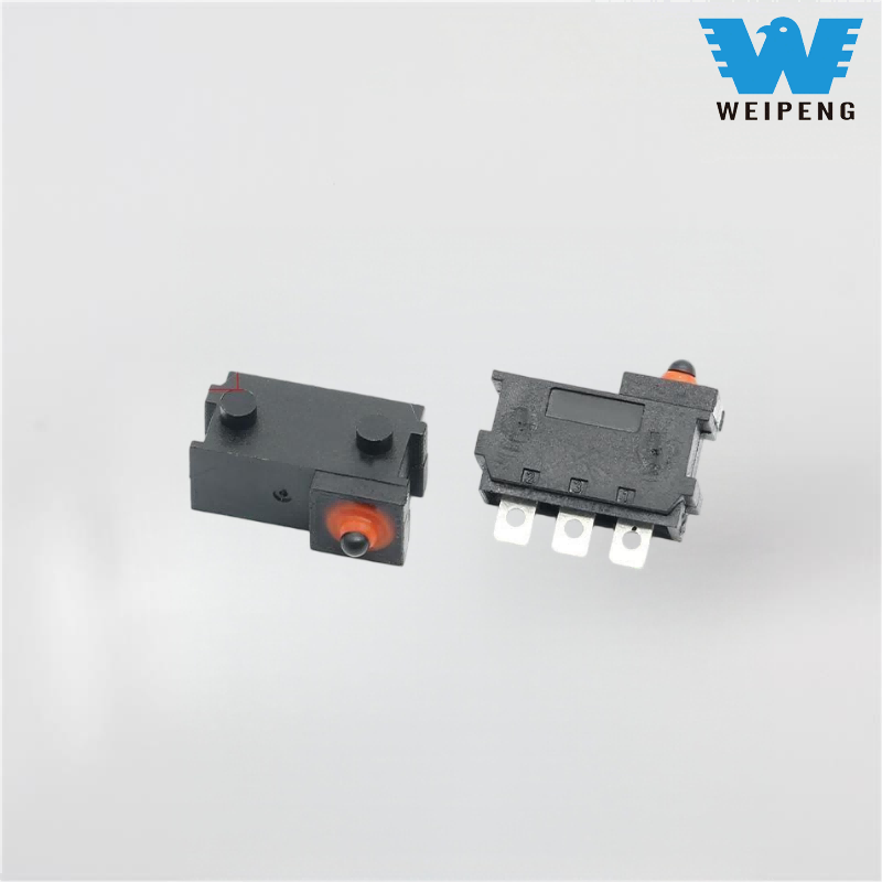 Bildørlås og motorhjelm mikrokontakt