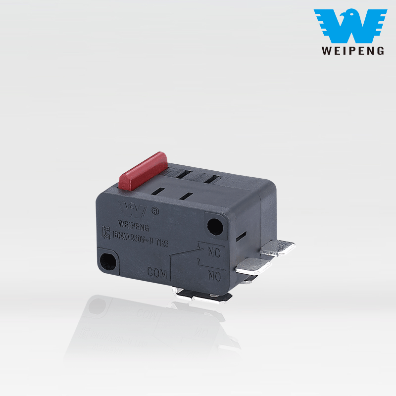 Dobbeltvirkende / Dpdt / rullehåndtag kombineret mikrokontakt