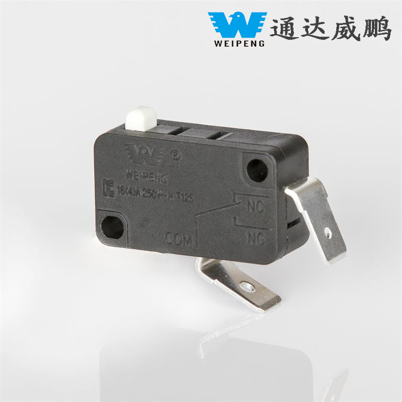 HK-14 2-Pin Normalt lukket Push Stroke Switch Mikroovn Vaskemaskine Micro Switch
