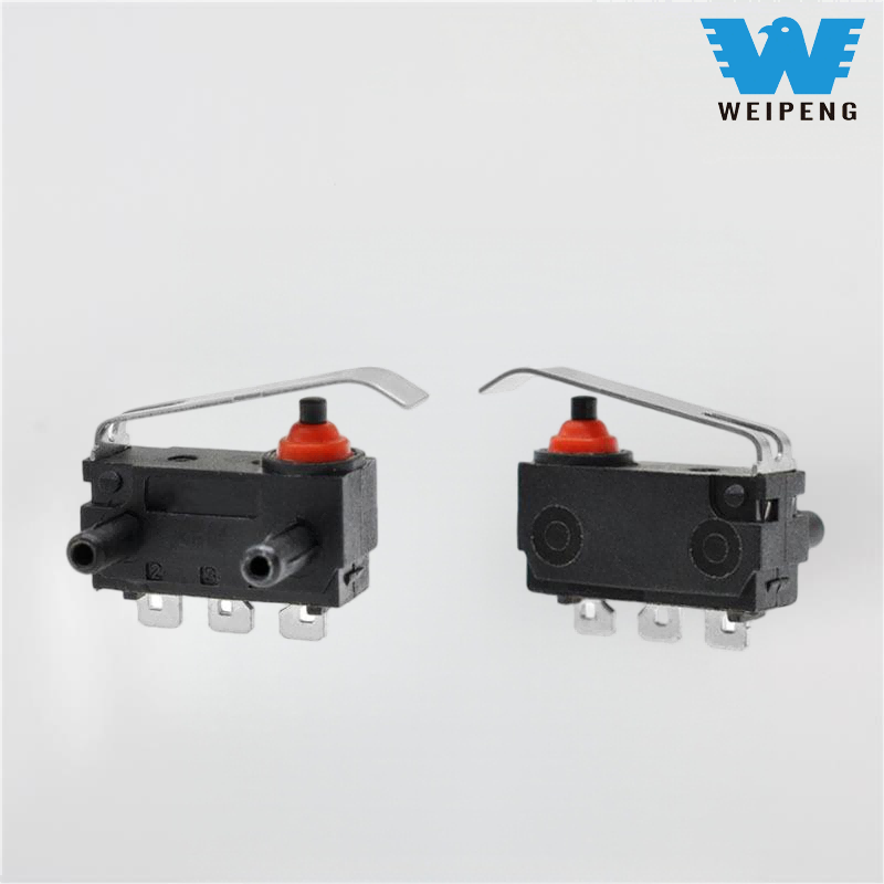 Hydraulisk lås med positioneringsstift mikrokontakt til køretøjsbagklap