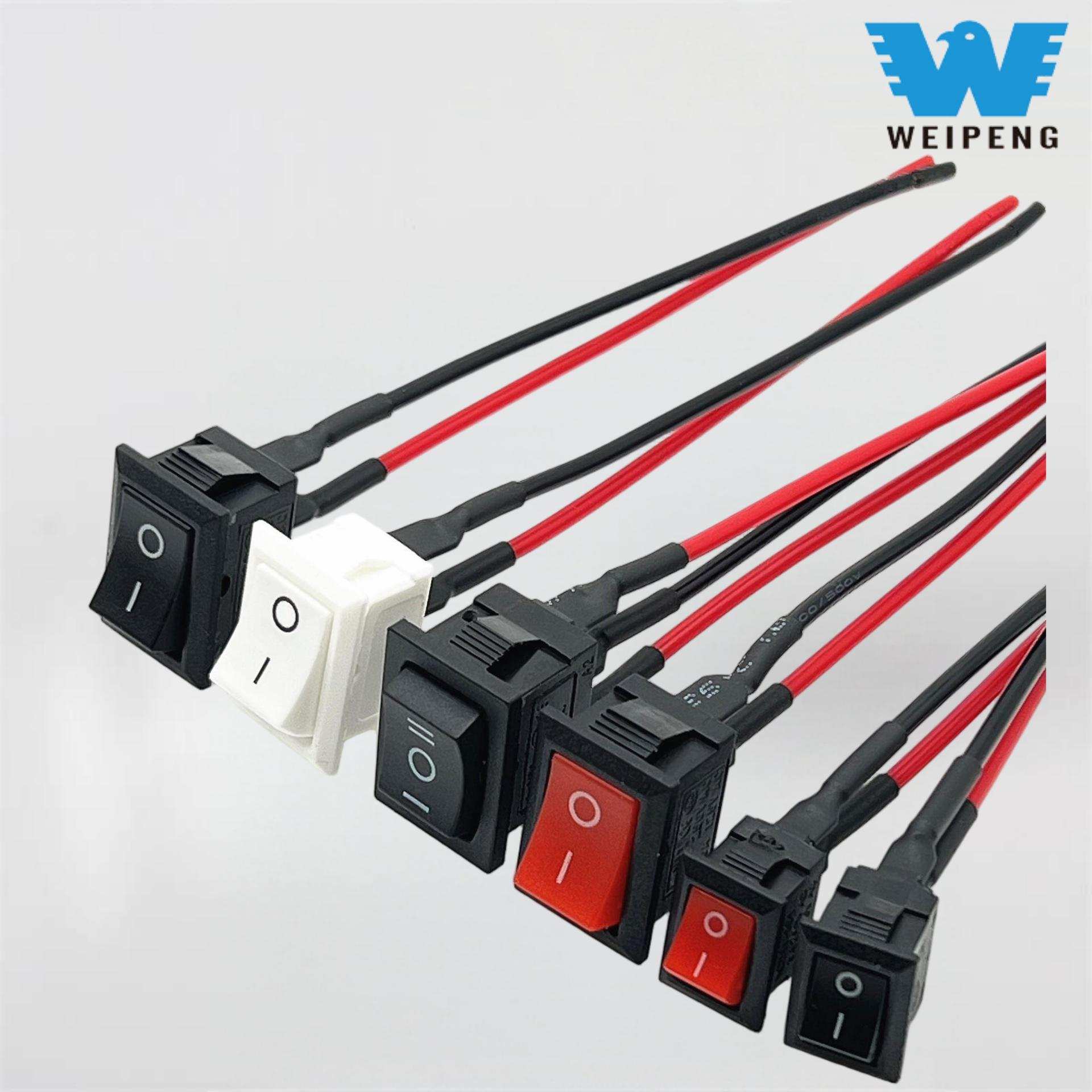 Kcd1 Skibstype Switch 21*15 Loddeterminal med ledning