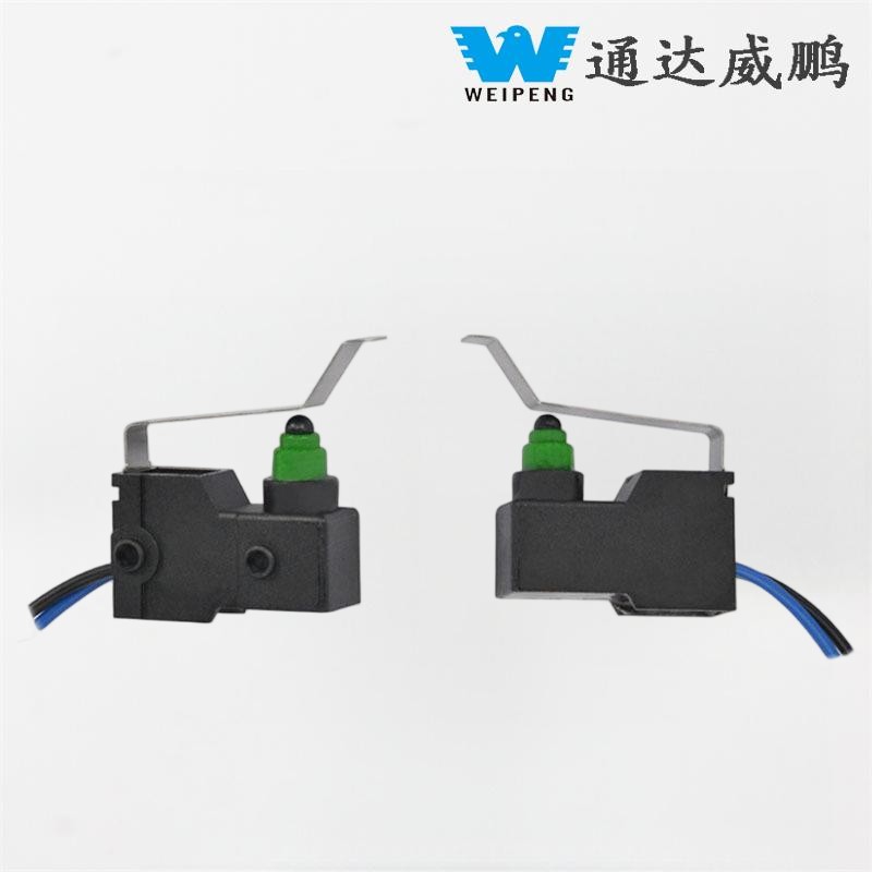 Side-Exit mikrokontakt med positioneringsstift