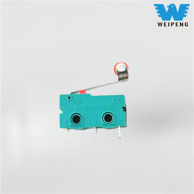 Tre-benet håndtagsrulle mikrokontakt