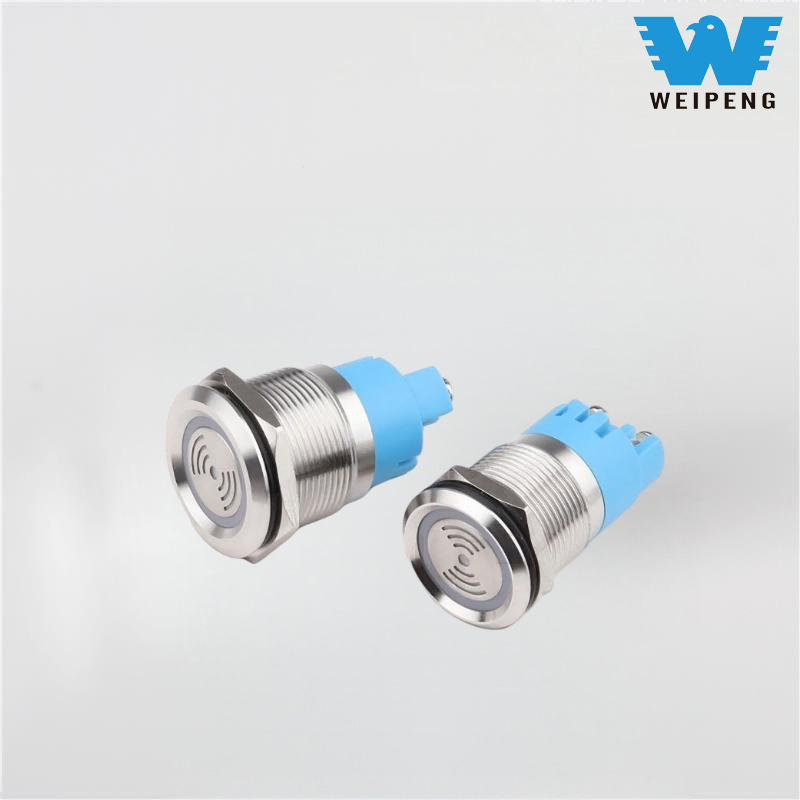 Vandtæt lys blinkende alarmknapkontakt