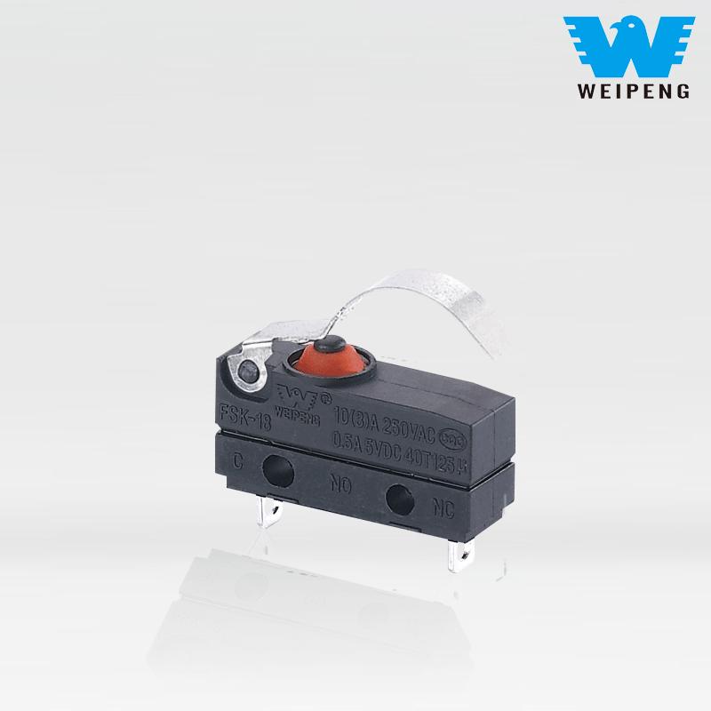 Weipeng 10A Side-Exit IP67 Autostol Micro Switch Producent